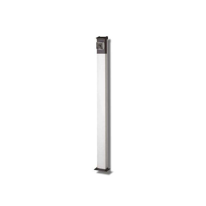 Colonnina Alluminio Altezza 1200MM 120CM Per 1 Selettore Tastiera CARDIN SEL120