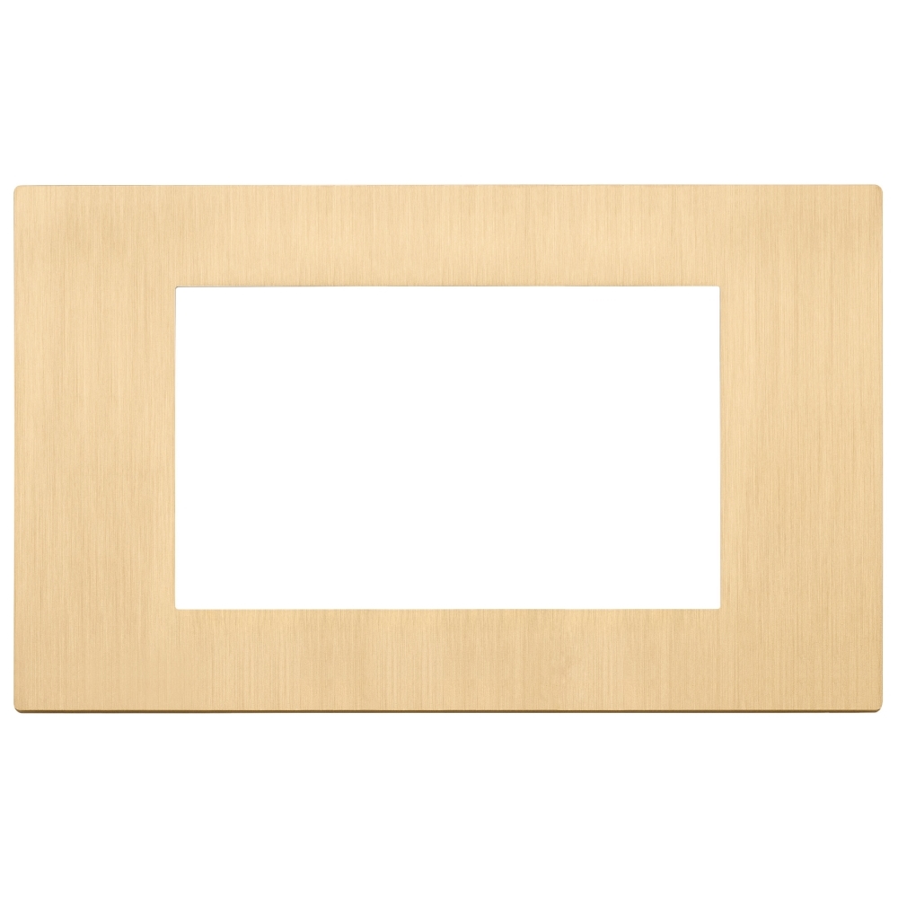 Placca 4M Oro Spazzolato VIMAR 30654.70