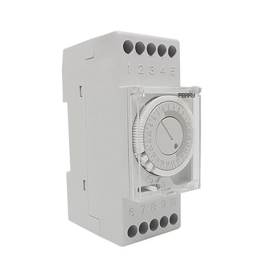 Interruttore Orario Giornaliero No Ris Car 15 Min PERRY ELECTRIC 1IO0031