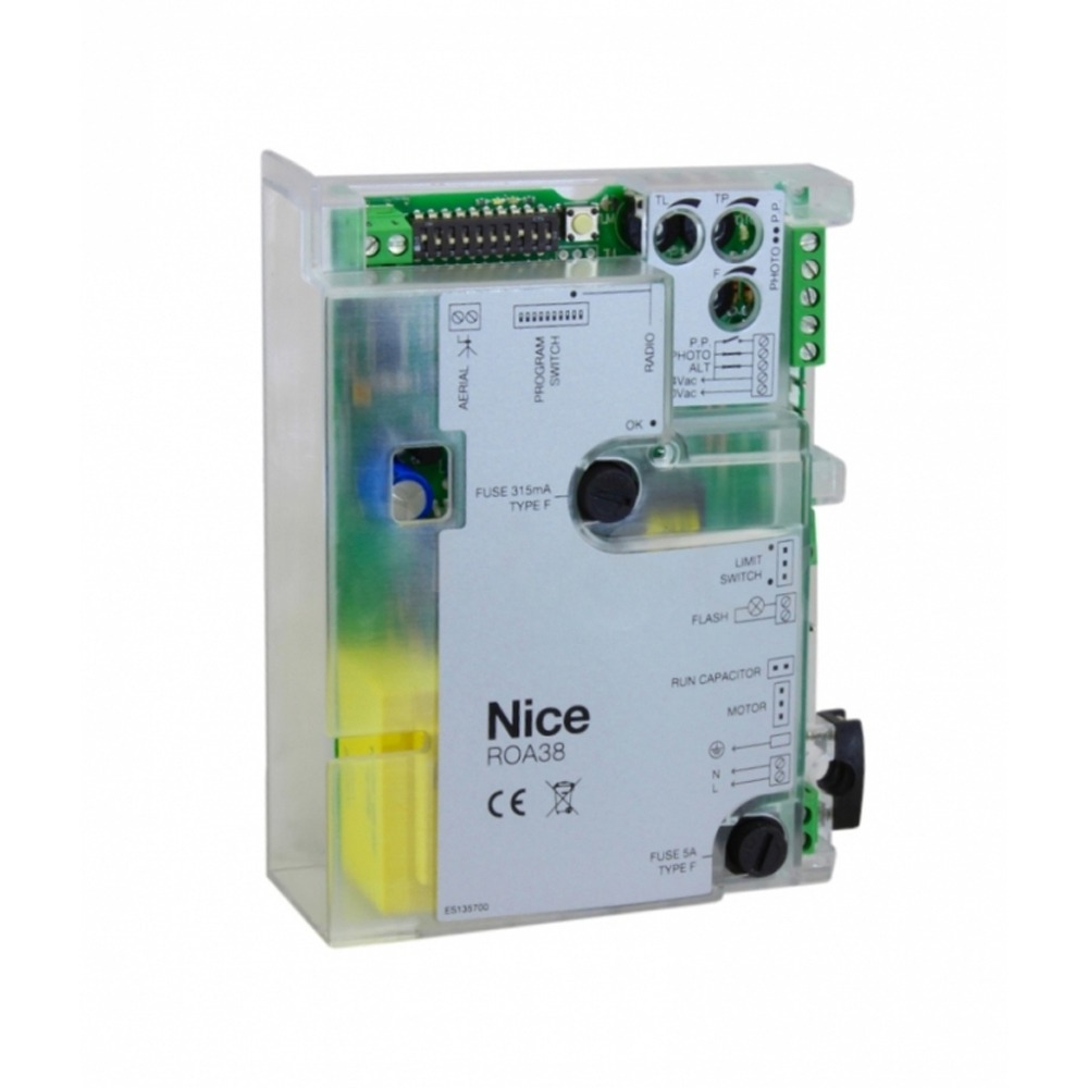 Scheda Centrale Quadro Comando ROX 600 Ricambio Originale NICE ROA38