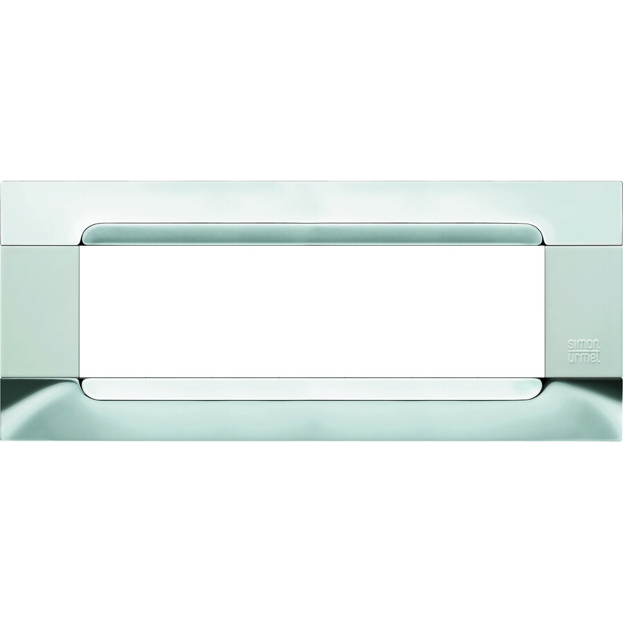 Placca Metallo Nickel 7 Moduli URMET 10907.B.90