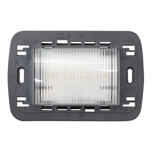 Lampada Segnapasso Completa Di Supporto A 3 Moduli, Nea URMET 10298