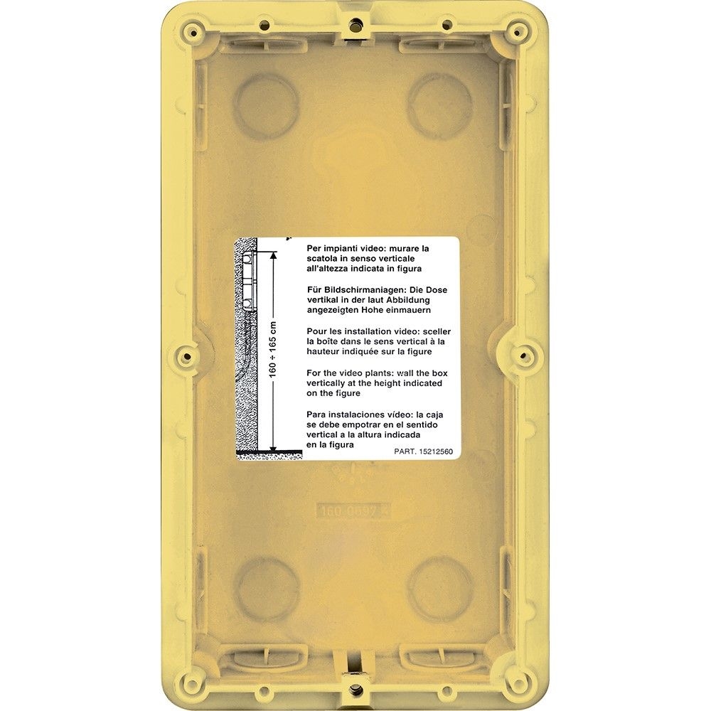 Scatola Da Incasso 2 Moduli BTICINO 350020