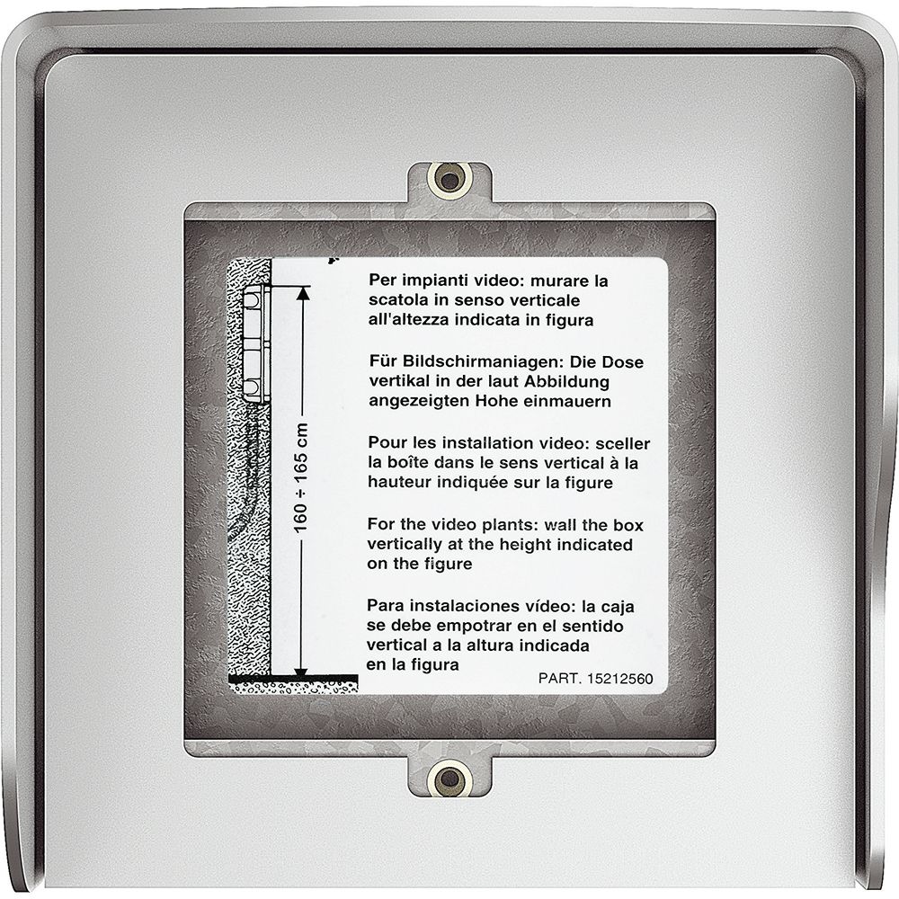 Scatola Fuori Muro 1 Modulo Con Tetto Antipioggia BTICINO 350611