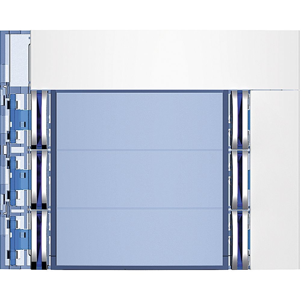 Frontale 6 Pulsanti Su Colonna Doppia Finitura Allwhite BTICINO 352162