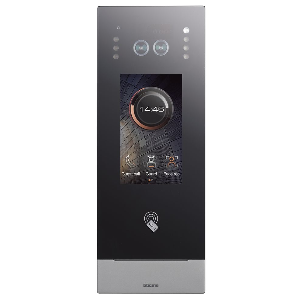 Pulsantiera Esterna Video Ip Con Display Touch Verticale Da 4,3" BTICINO 374005