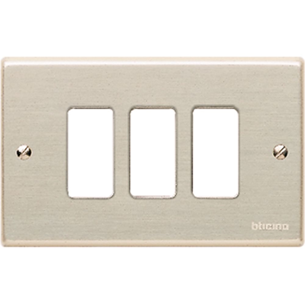 Placca Magic 3 Moduli BTICINO 503/3