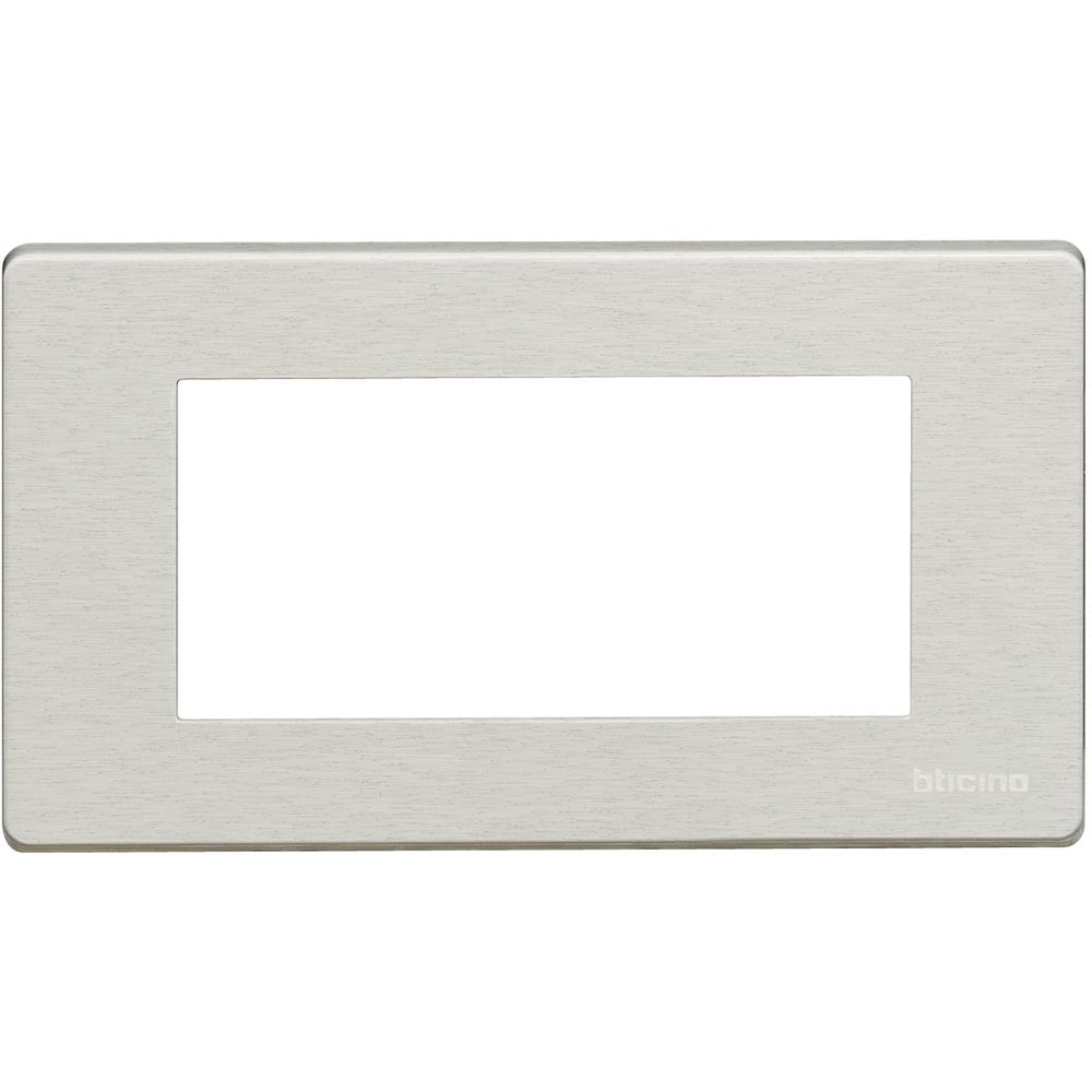 Placca Magic 4 Posti Per Supporto 504Sa BTICINO 504/4A/X