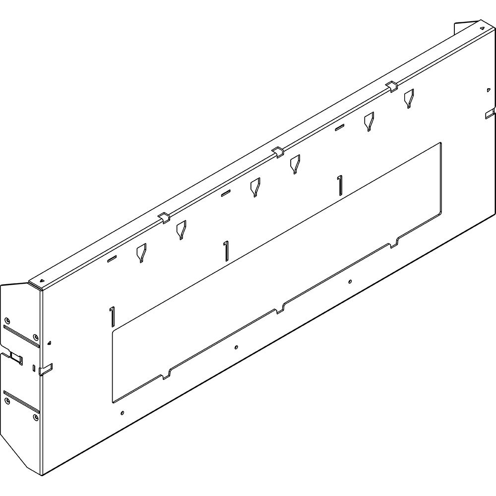 Telaio Per M160-250 E M4 630 Fissi Verticali BTICINO 9081T/TN