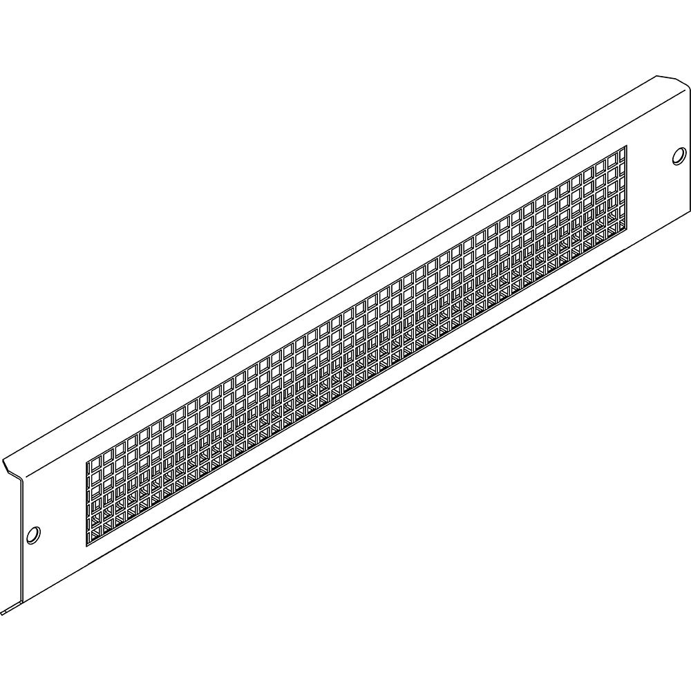 Pannello Aerato Per Zoccoli Larghezza 850Mm Per Hdx BTICINO 91811/80A