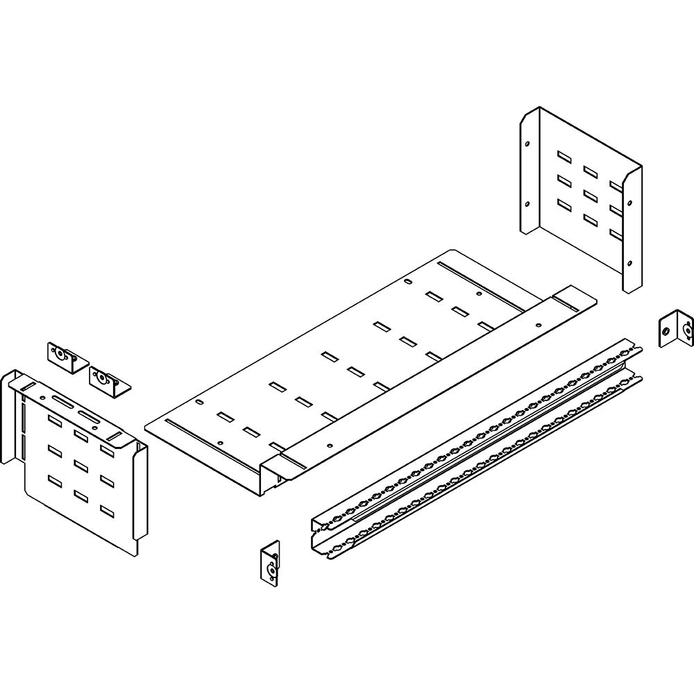 Kit Di Segregazione Barre Orizzontale BTICINO 91845/2SBO