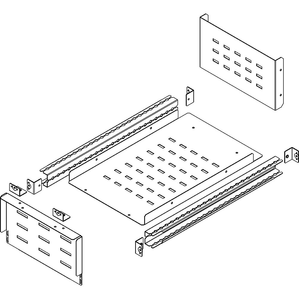 Kit Di Segregazione Barre Orizzontale BTICINO 91845/3SBO