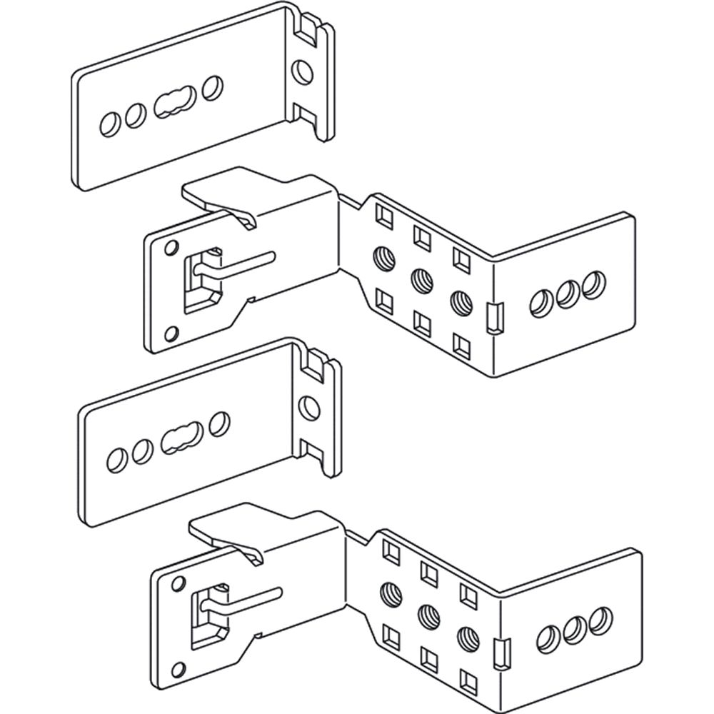 Supporti Per Canaline Per Quadri E Armadi Ldx800, Mdx800 E Hdx BTICINO 93000/6C