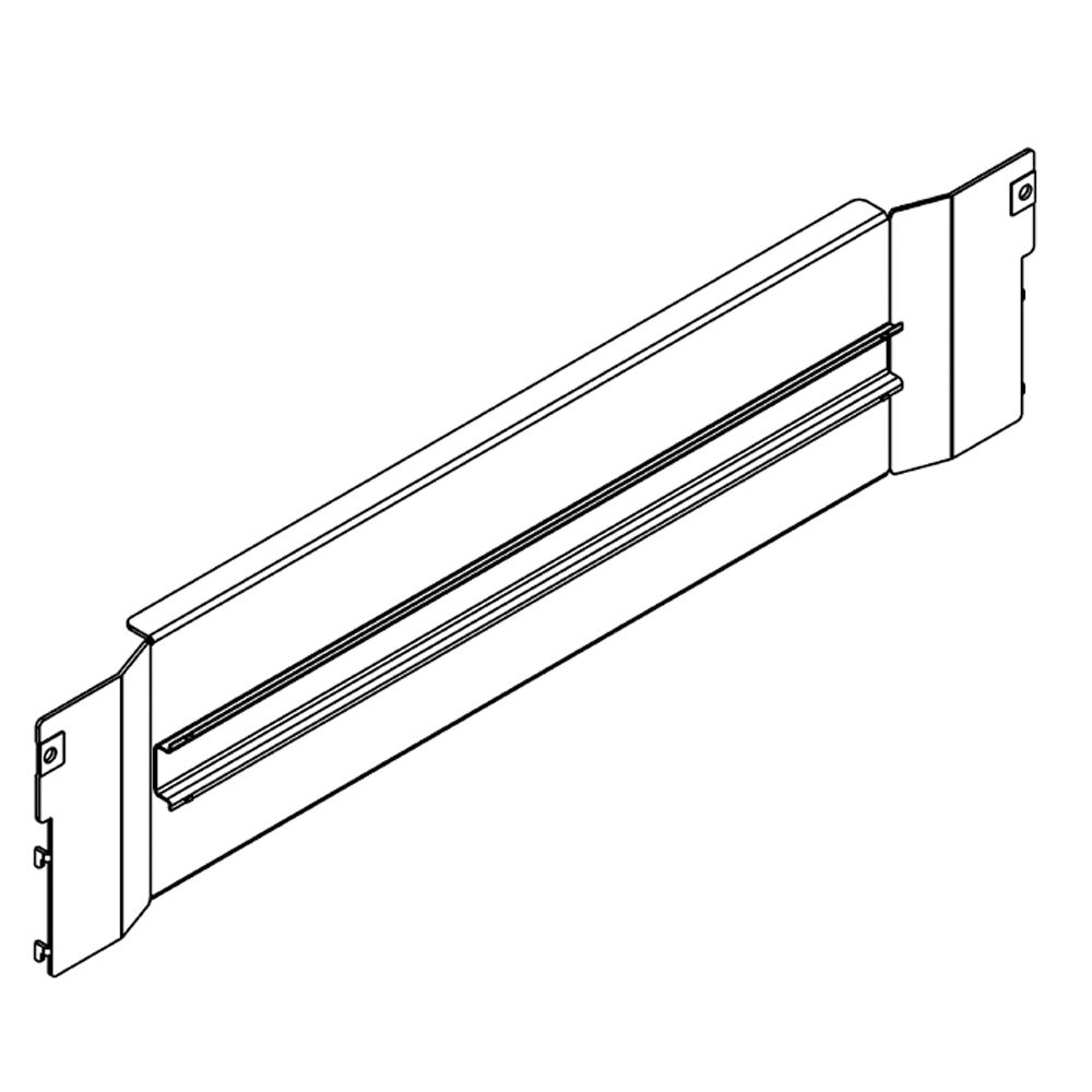 Telaio Con Guida Din E Interblocco Per M1 160 E M2 250 BTICINO 9531MID