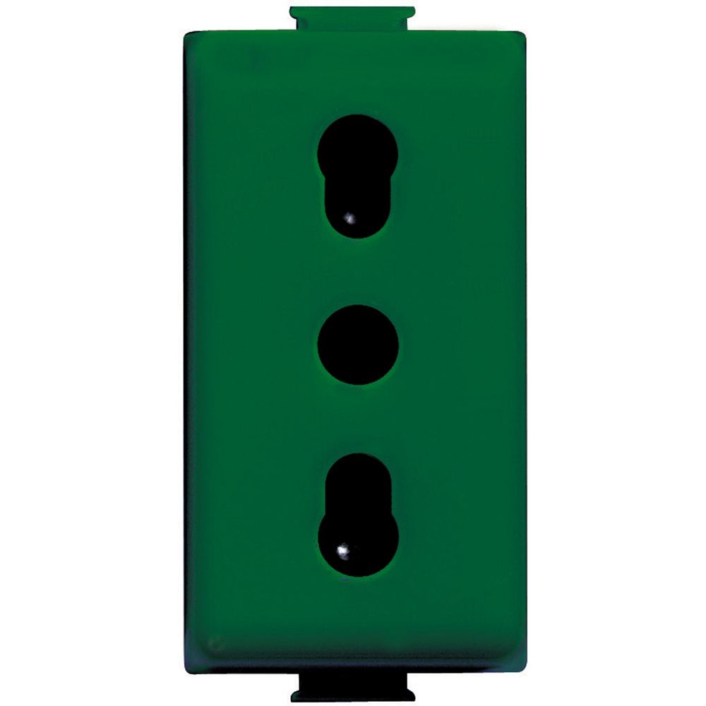Presa Bipasso 10/16 A - 250Vac 2P+T Standard Italiano BTICINO A5180V