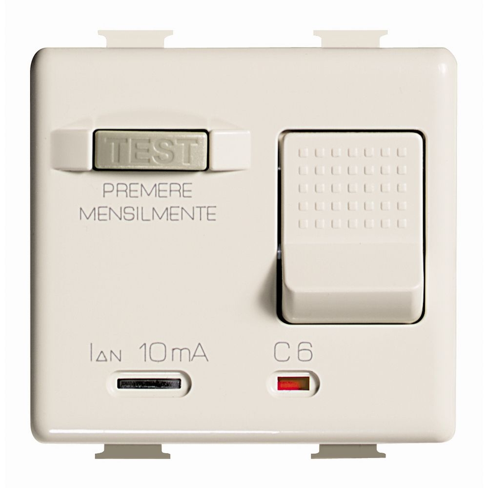 Interruttore Differenziale Magnetotermico Salvavita 1P+N BTICINO A5250S