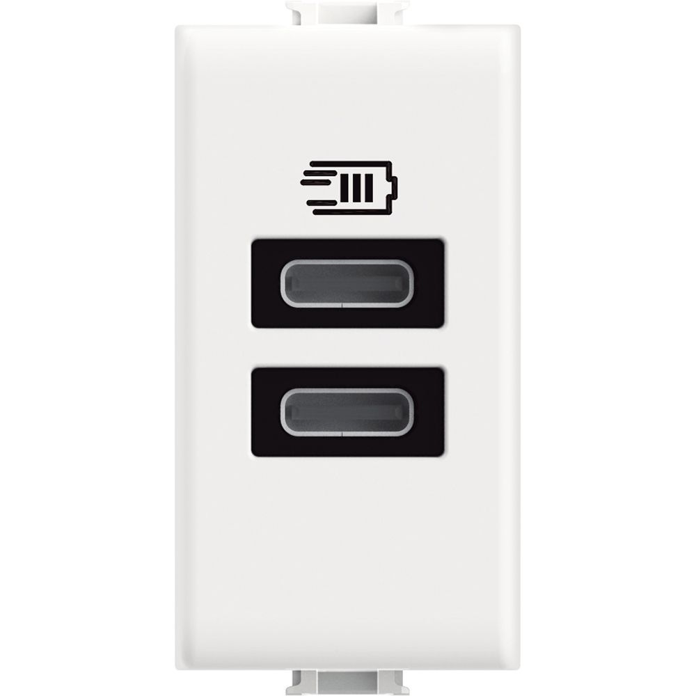 Caricatore Usb Con Due Porte Tipo C - 15W BTICINO AM4191CC