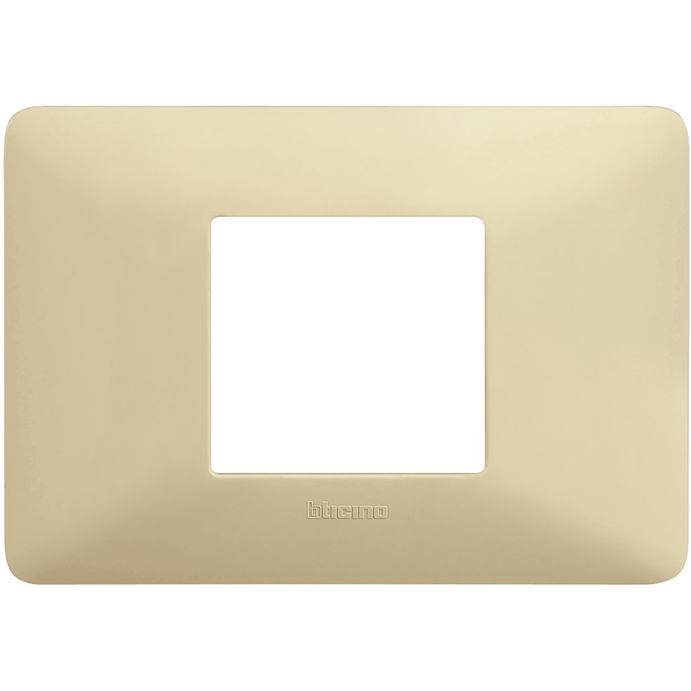 Placca Matix 2 Moduli Centrati BTICINO AM4819BCD