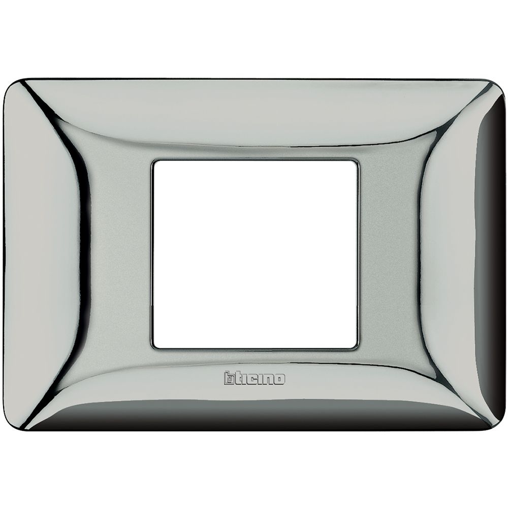 Placca Matix 2 Moduli Centrati BTICINO AM4819GCR