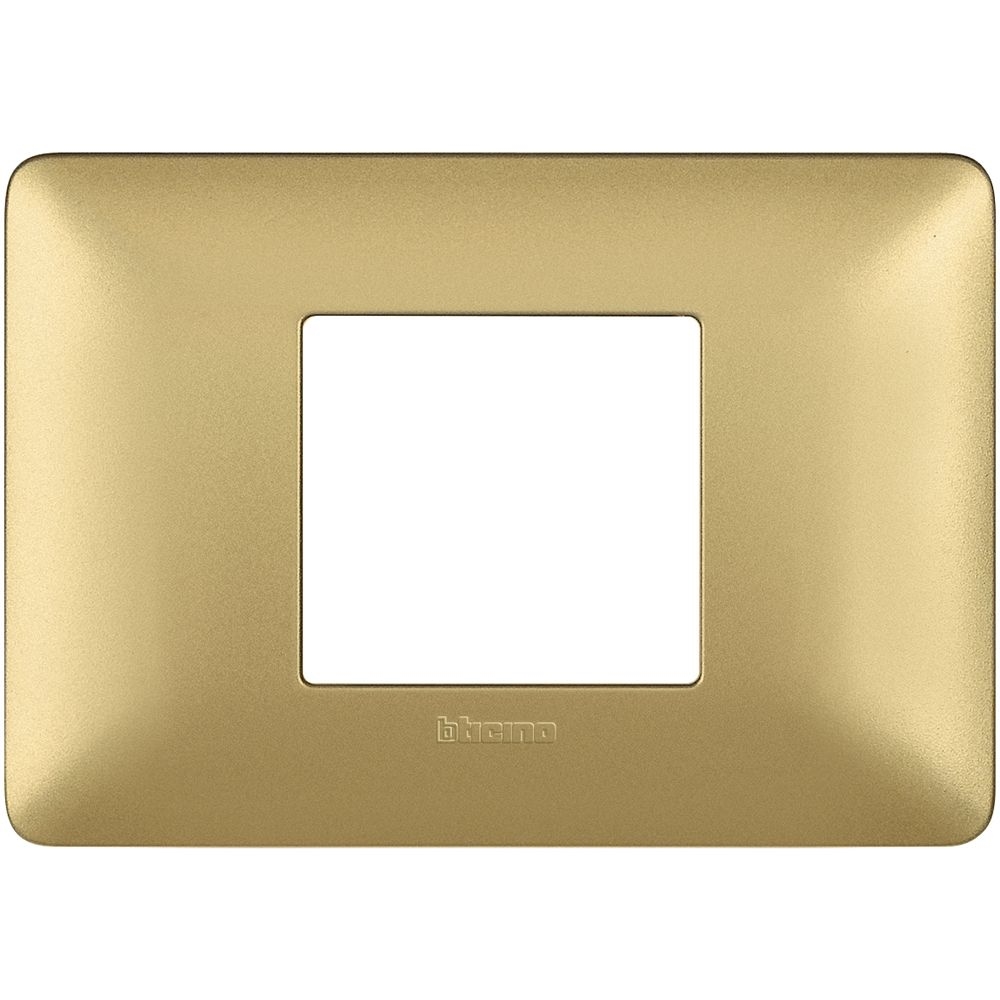 Placca Matix 2 Moduli Centrati BTICINO AM4819MGL