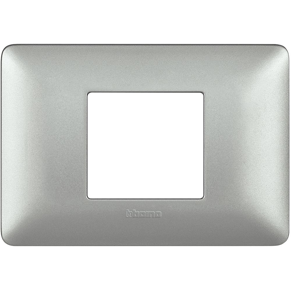 Placca Matix 2 Moduli Centrati BTICINO AM4819MSL
