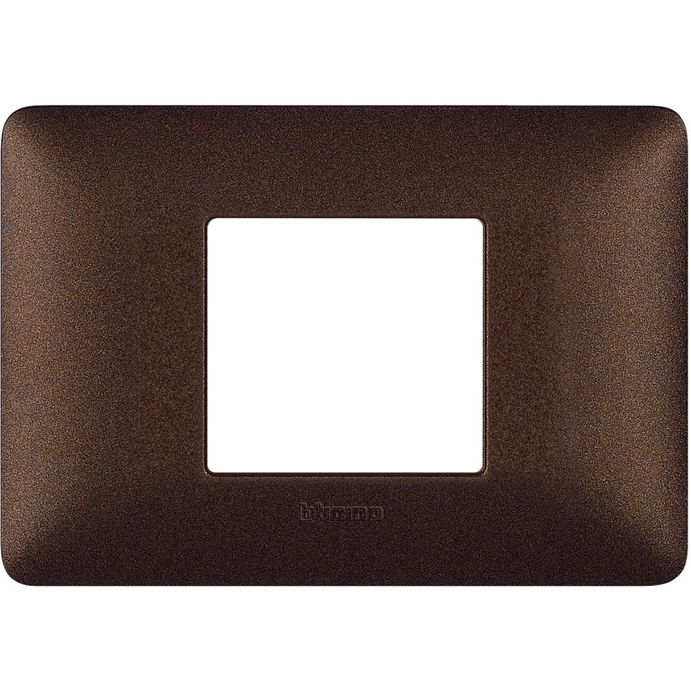 Placca Matix 2 Moduli Centrati BTICINO AM4819TGG