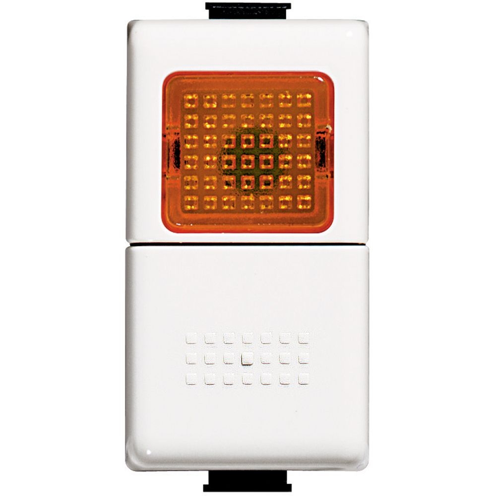 Pulsante E Portalampada Di Segnalazione 24V 1,5W Arancio BTICINO AM5057A