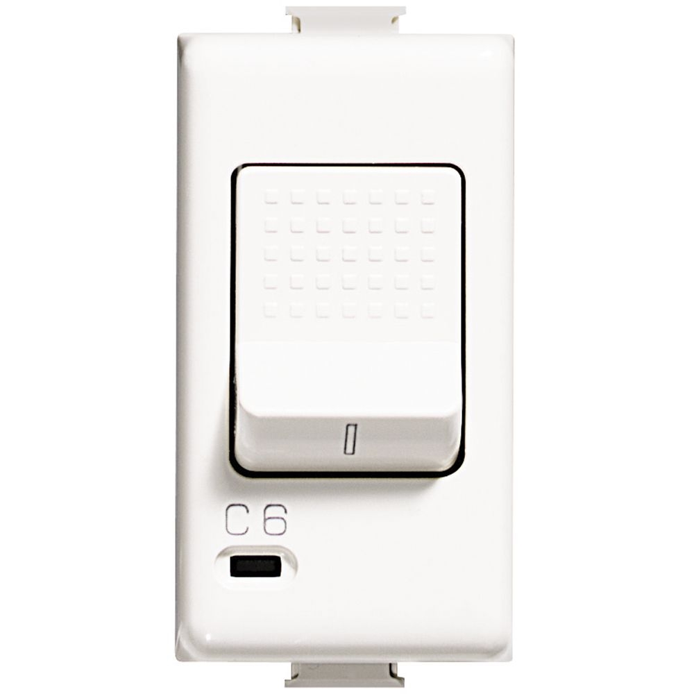 Interruttore Magnetotermico 1P+N 6A 230Vac Icn= 1500A BTICINO AM5206S