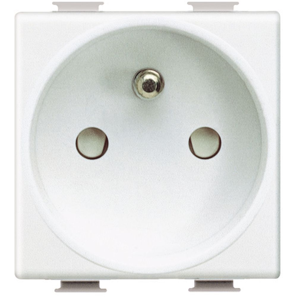 Presa Standard Francese 250Vac 2P+T 16A BTICINO AM5430A