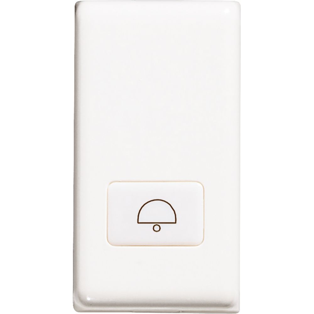 Copritasto Con Simbolo Campanello Illuminabile - Antibatterico BTICINO AM5921DAB