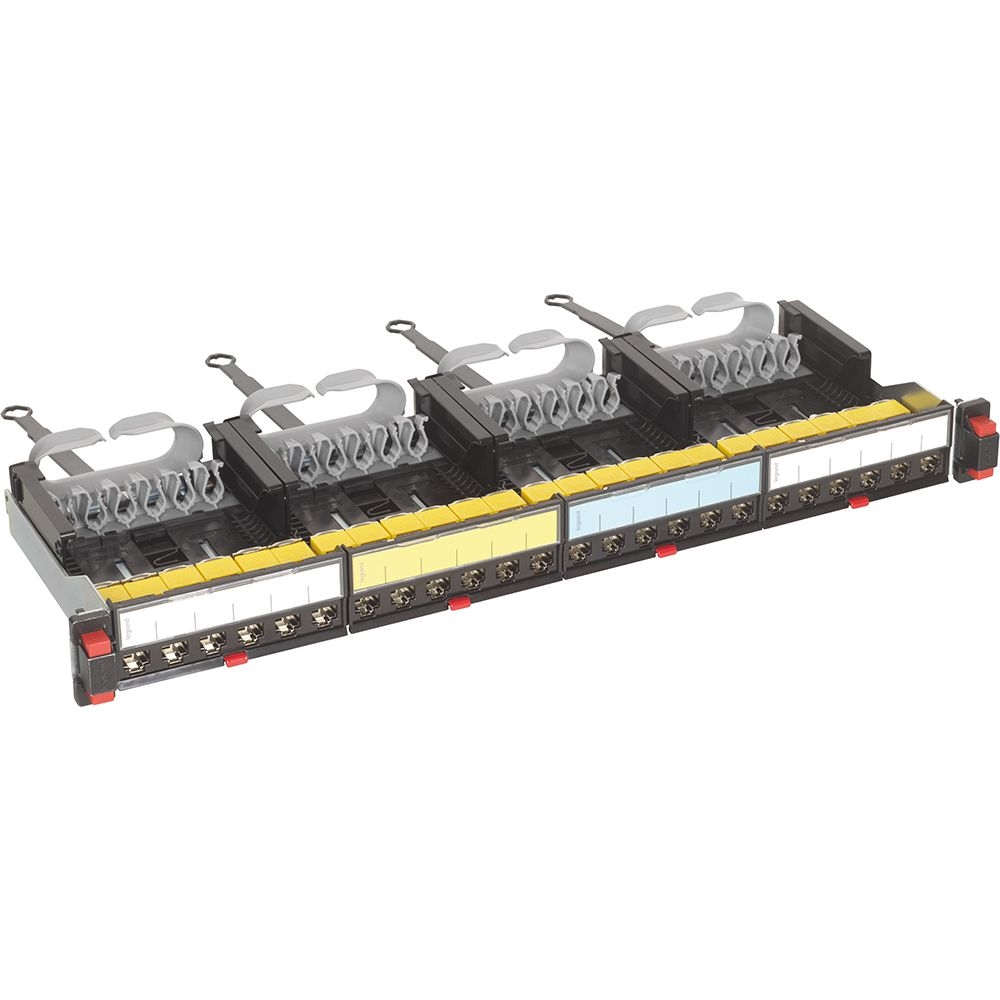 Pannello Di Permutazione Con 24 Connettori Rj 45 Cat 6A Utp BTICINO C9024C6AU