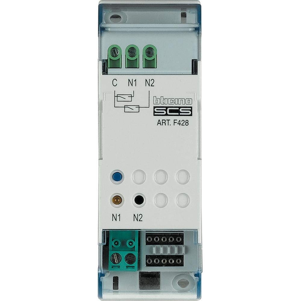 Interfaccia Di Comando Con 2 Contatti Indipendenti BTICINO F428