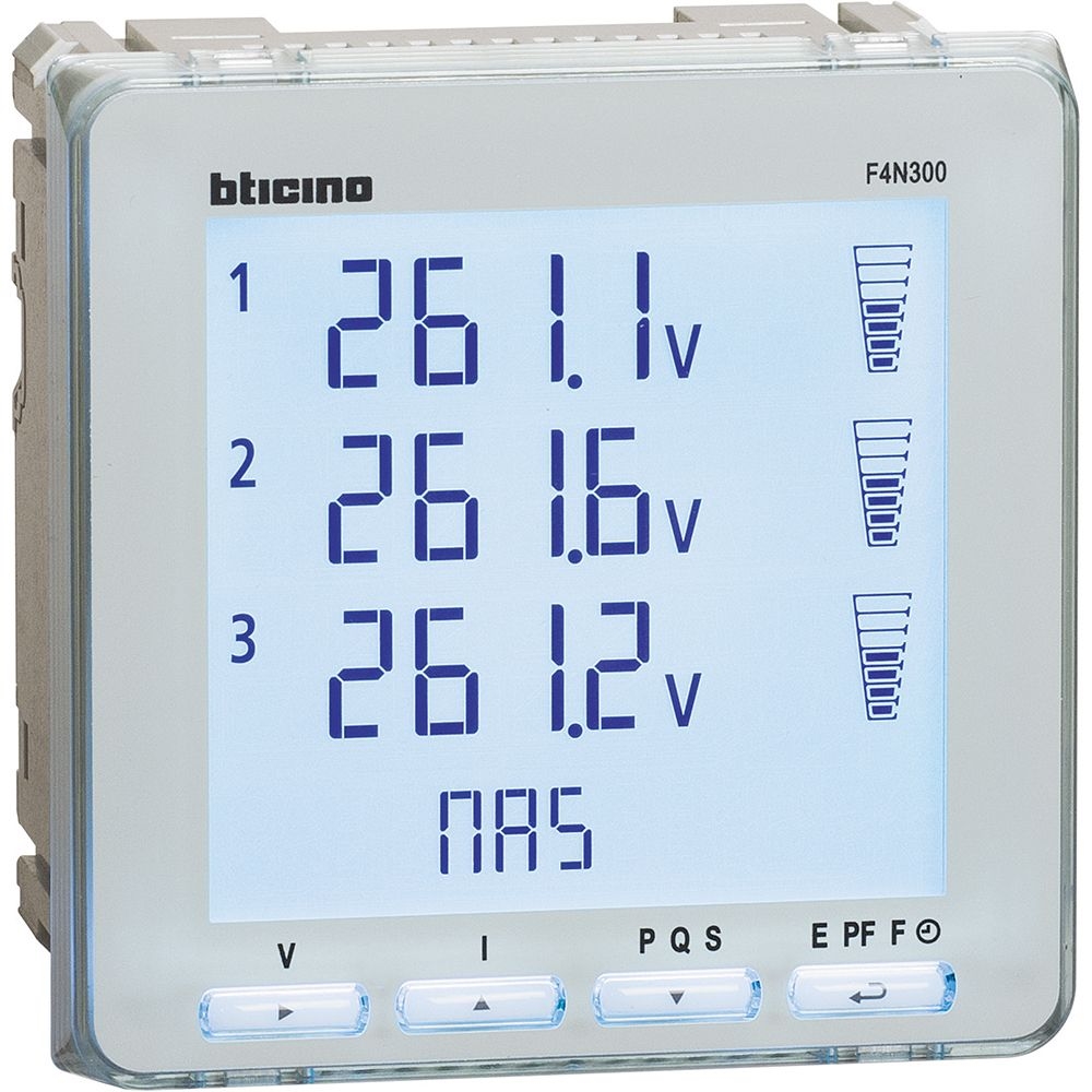 Centrale Di Misura Elettronica Multifunzione Standard BTICINO F4N300
