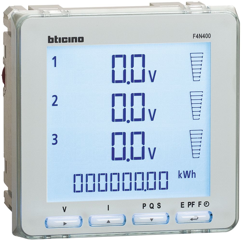 Centrale Di Misura Elettronica Multifunzione Top BTICINO F4N400