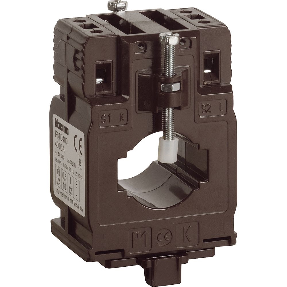 Trasformatore Amperometrico In=400/5A BTICINO F8TD400