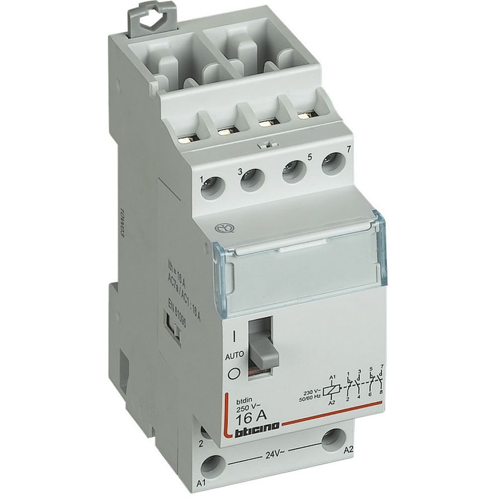 Relè Monostabile - In=16 A - Vn=230Vac - 2 No + 2 Nc BTICINO FM2AC2N230M