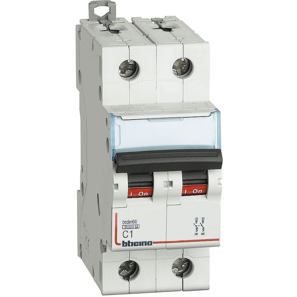 Interruttore Magnetotermico Modulare Btdin60 2P BTICINO FN82C1