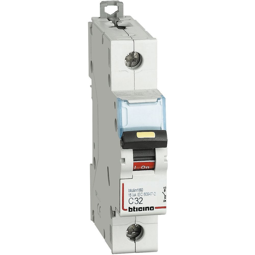 Interruttore Magnetotermico Modulare Btdin160 1P Curva C - In= 32A BTICINO FT81C32
