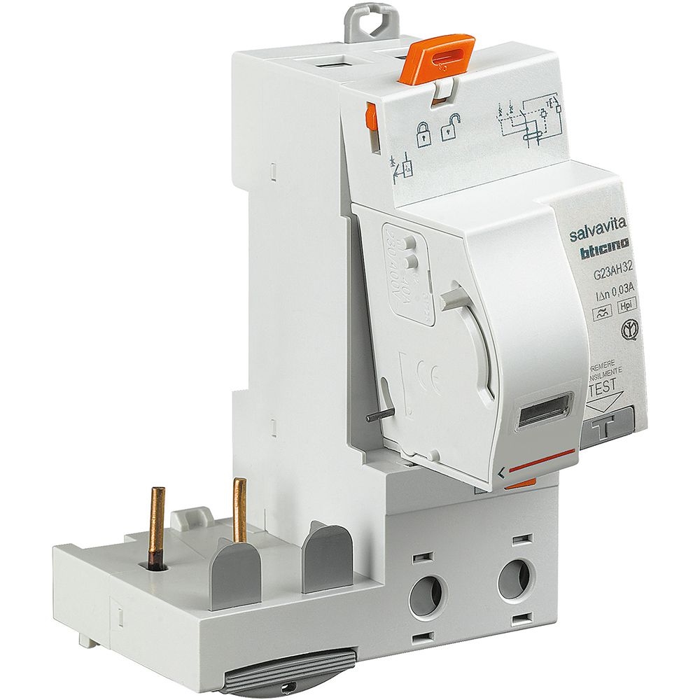Modulo Differenziale Salvavita 2P - Tipo F - In= 32A BTICINO G23F32