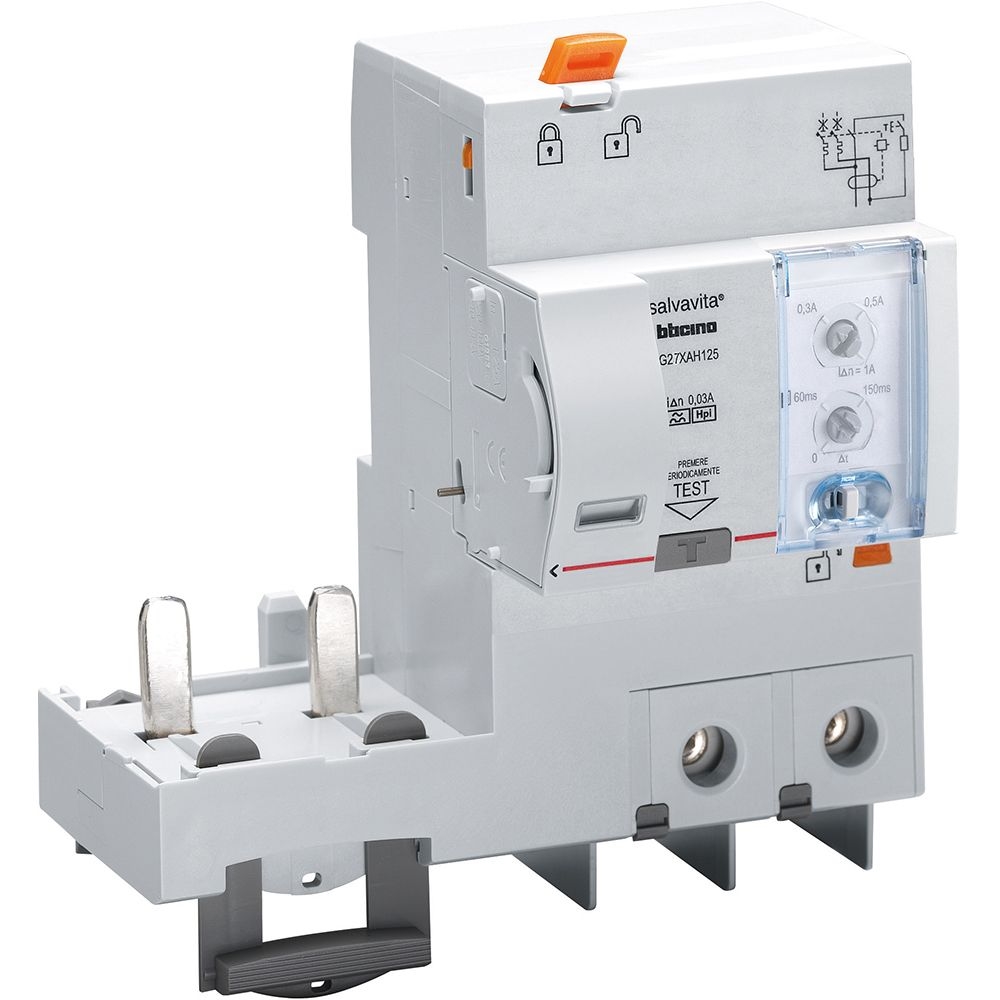 Modulo Differenziale Salvavita 2P - Tipo F - In= 63A BTICINO G27XF63