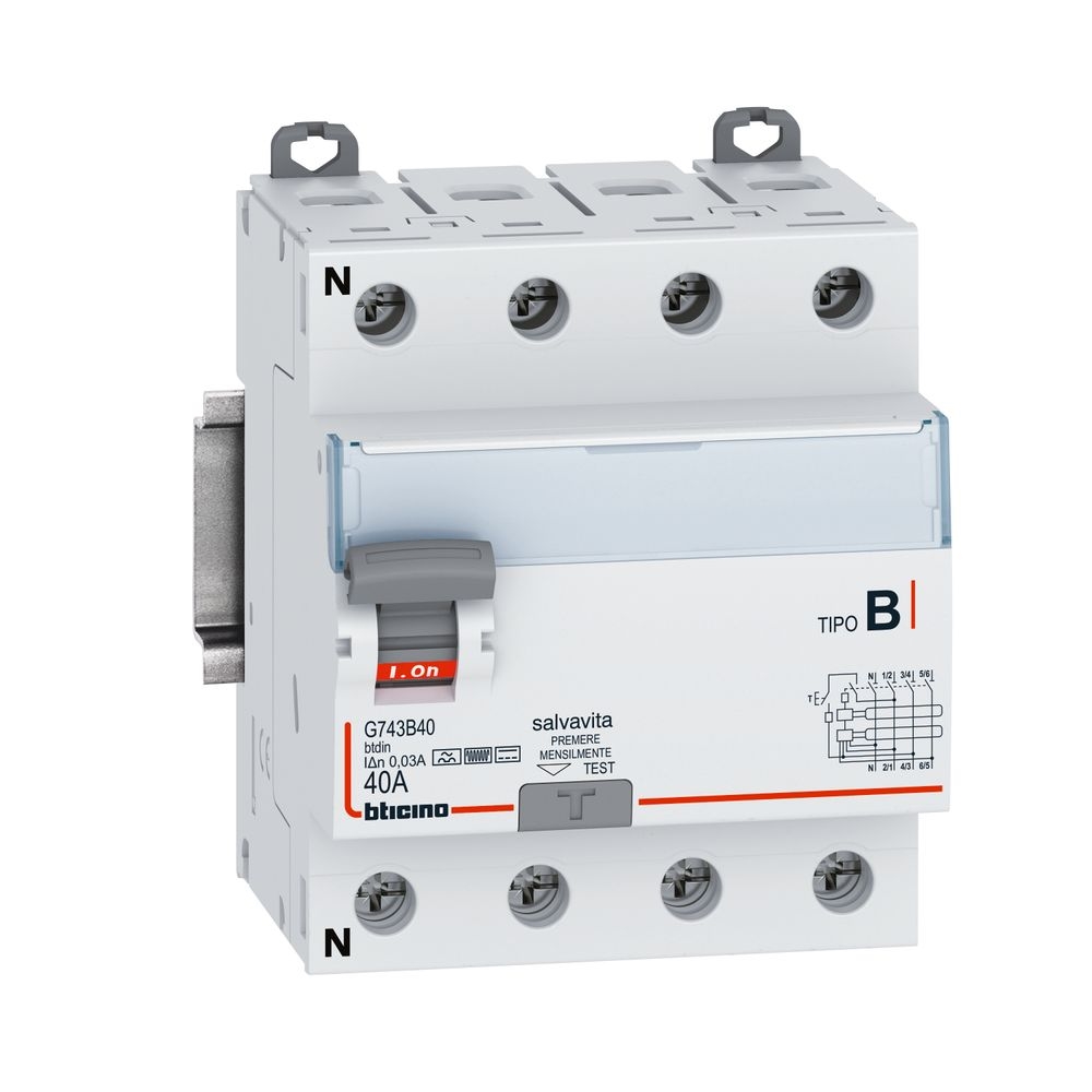 Interruttore Differenziale Tipo B BTICINO G744B40