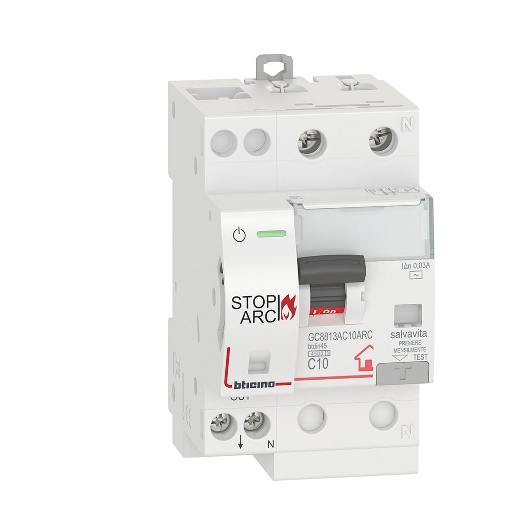 Btdin Stop Arc - Dispositivo Di Rilevamento Arco Elettrico BTICINO GC8813AC10ARC