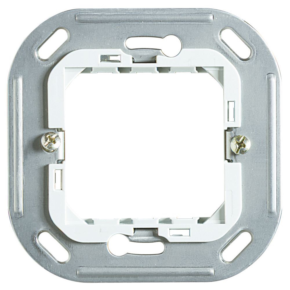 Supporto In Resina E Acciaio Inox A 2 Moduli BTICINO H4702IT