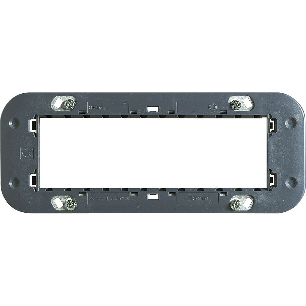 Supporto In Resina Caricata Vetro A 6 Moduli BTICINO H4706
