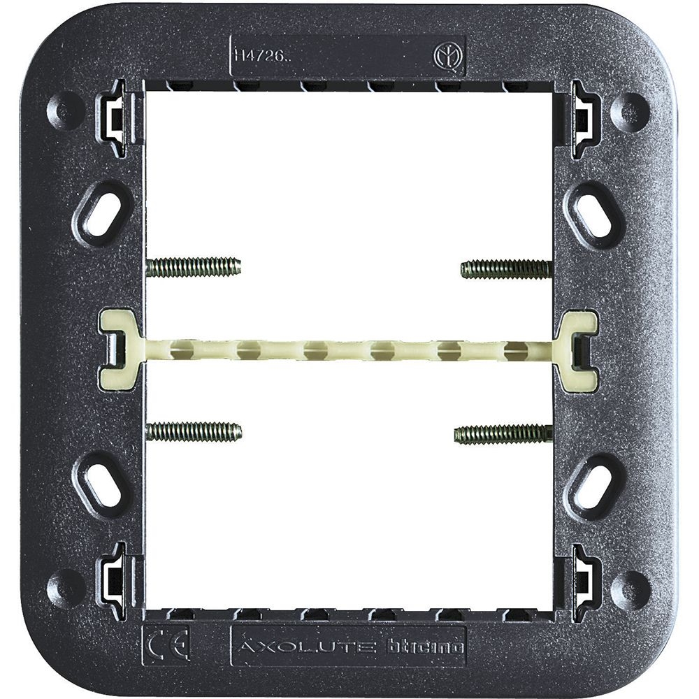 Supporto 3+3 Moduli Per Placche Axolute Air BTICINO H4726W
