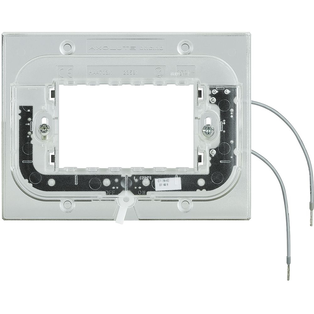 Supporto Luminoso 3 Moduli Per Placche Rettangolari BTICINO HA4703X