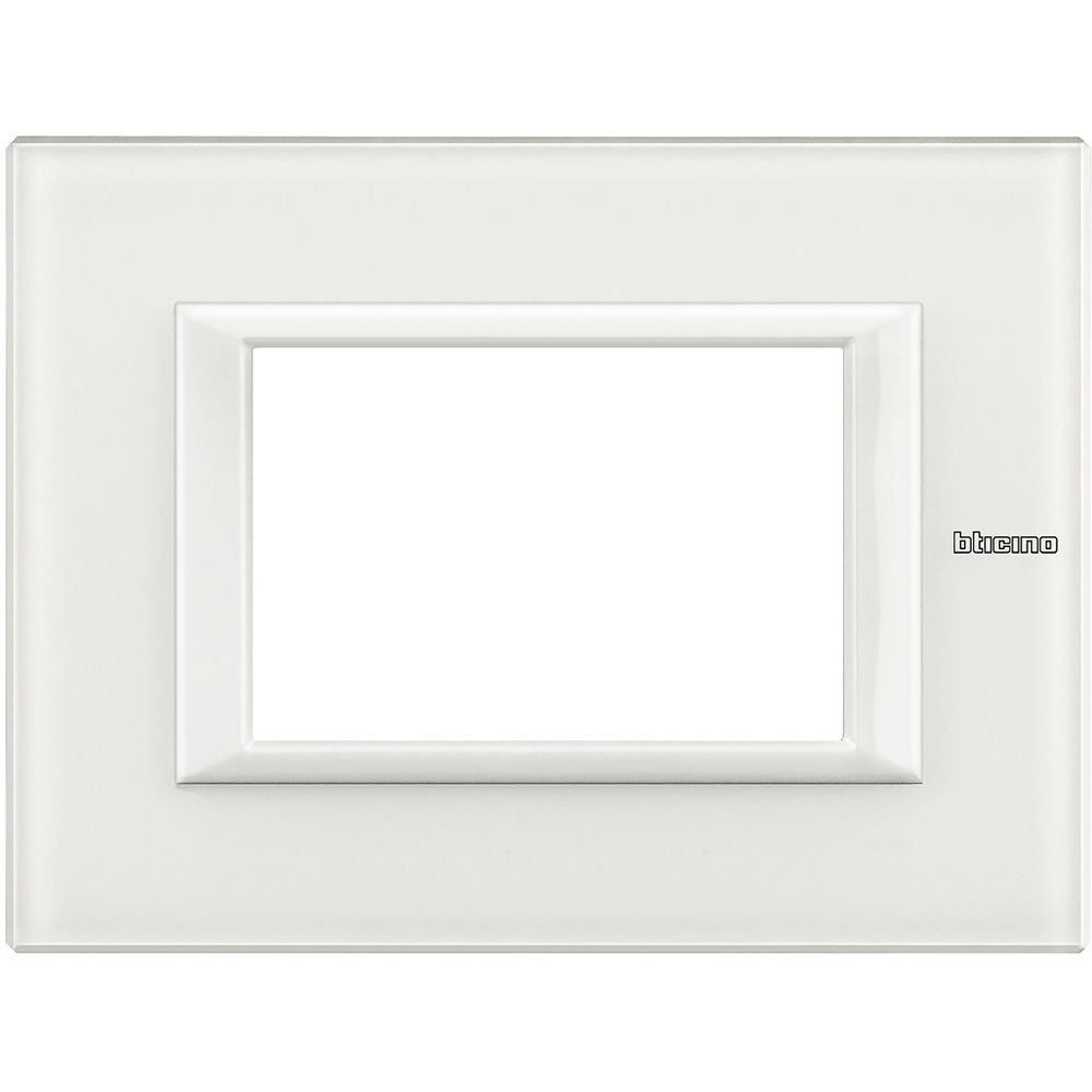 Placca Rettangolare Axolute 3 Moduli BTICINO HA4803VBB