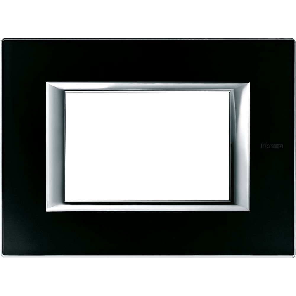 Placca Rettangolare Axolute 3 Moduli BTICINO HA4803VNN