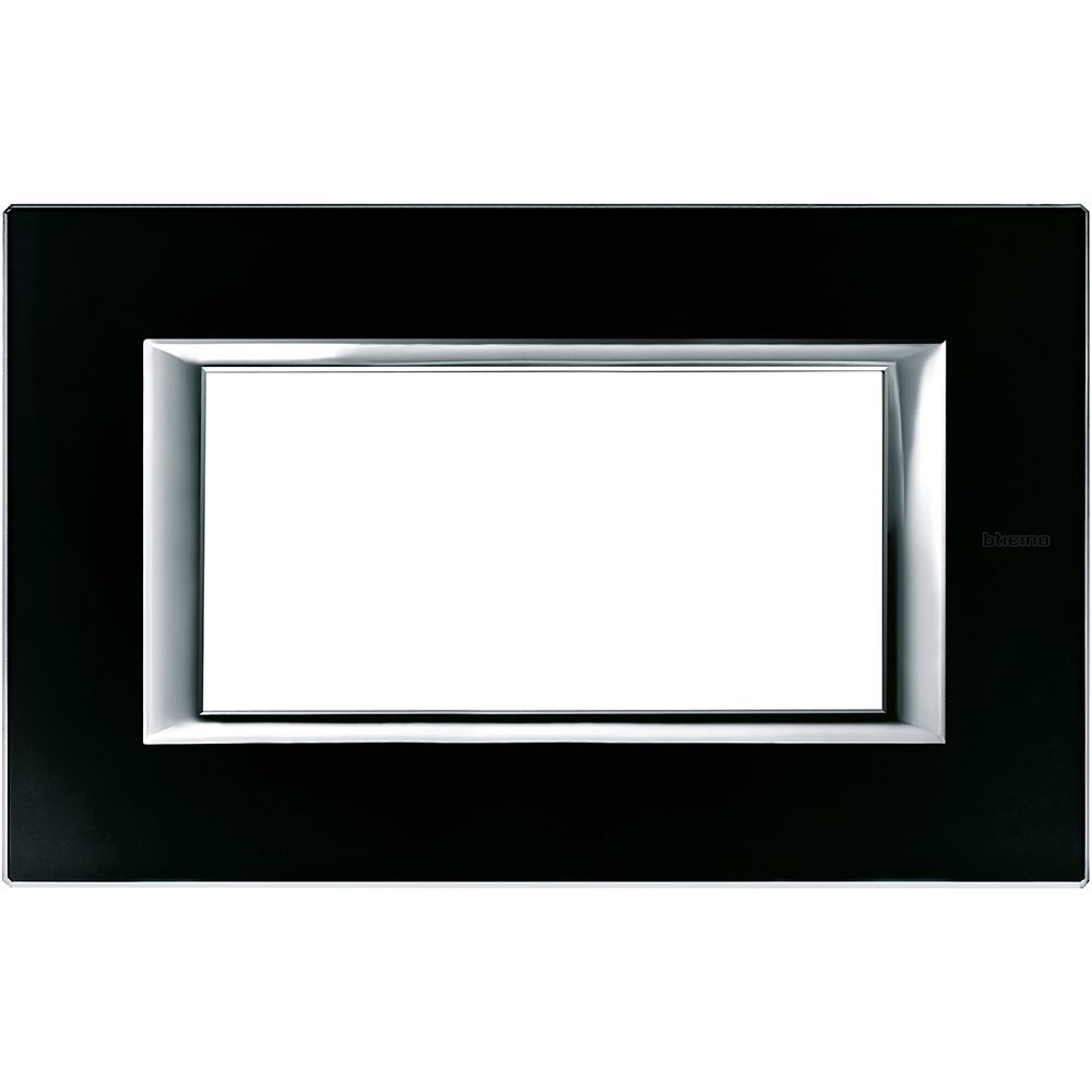 Placca Rettangolare Axolute 4 Moduli BTICINO HA4804VNN