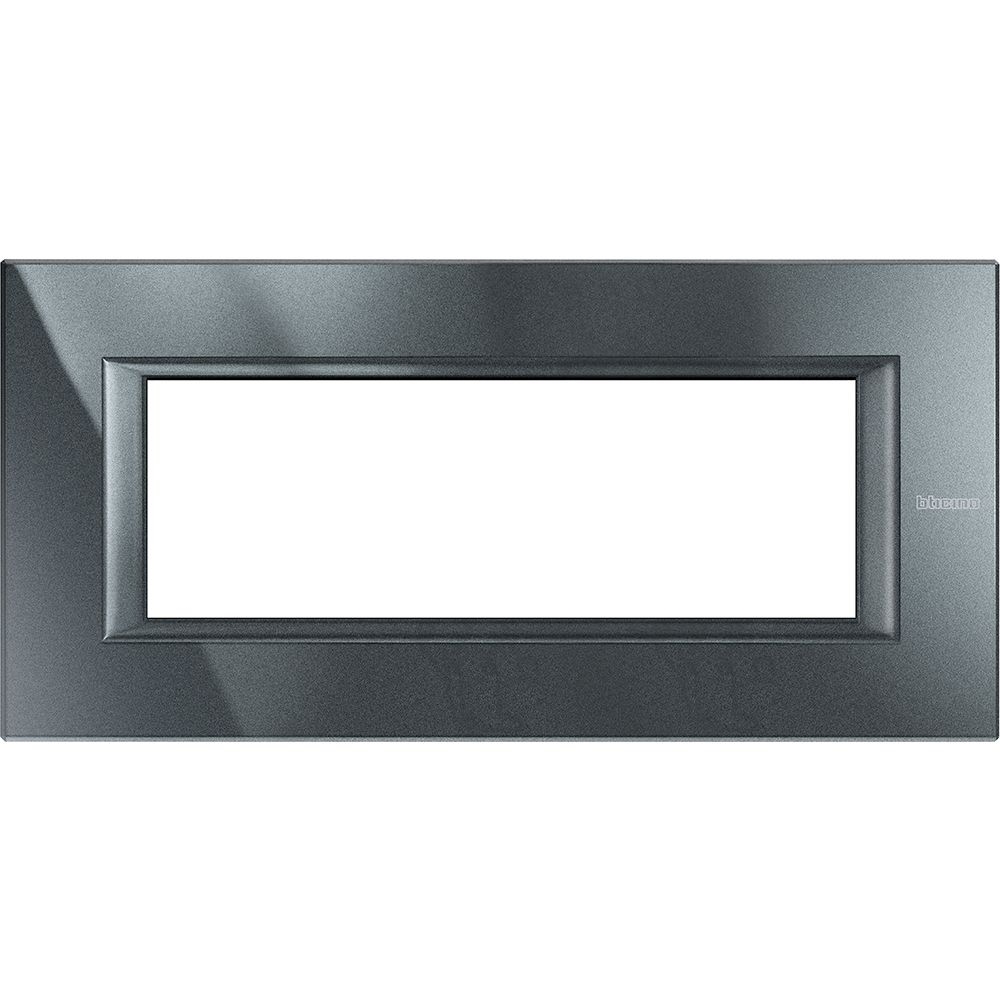 Placca Rettangolare Axolute 6 Moduli BTICINO HA4806HS